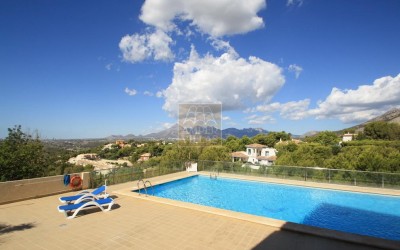 Уютная квартира с большой террасой в Sierra Altea Golf.